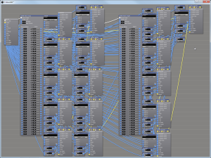 Moving RGB Matrix, patch per line